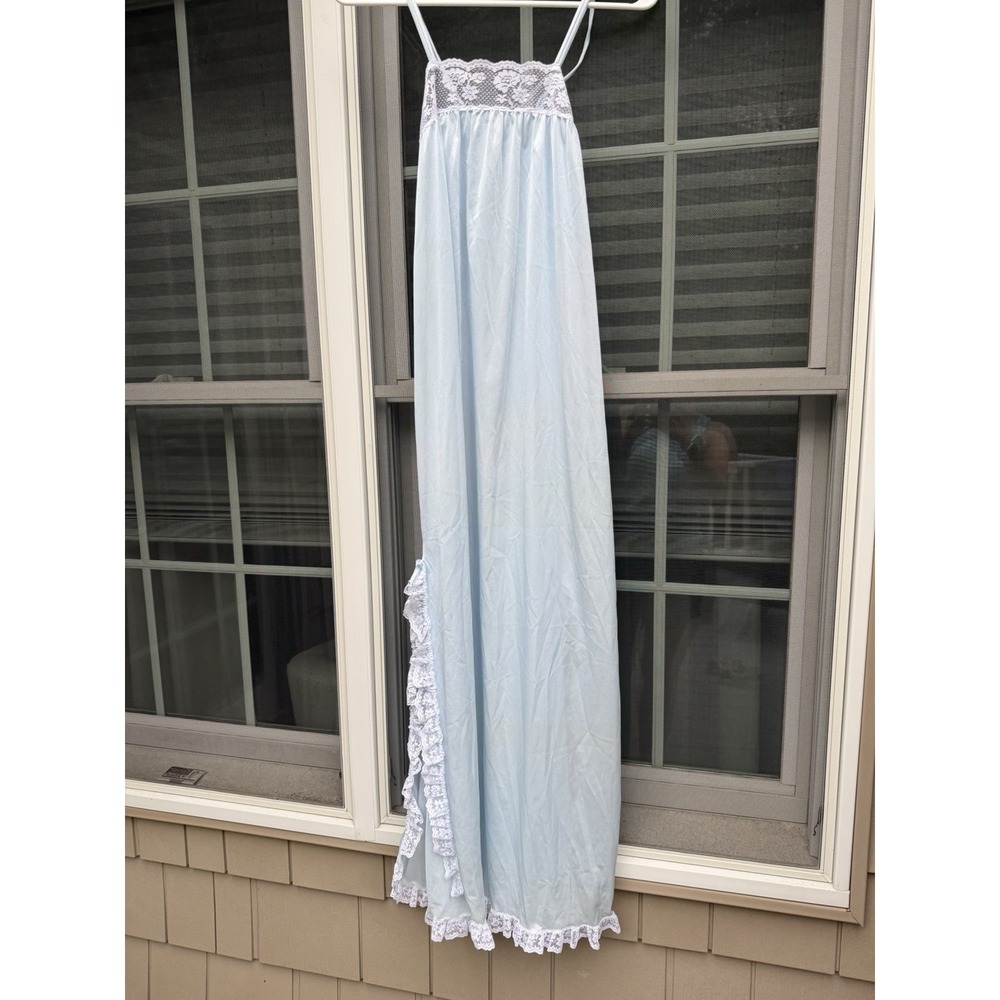 Vtg Sears Jr Bazaar Size 7 nylon nightgown New w/ tags union made